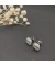 David Yurman البيون أقراط الفضة الاسترليني مع الأخضر كريستال الماس 7mm