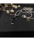 David Yurman الغريبة الحجر الصليب الفضة الاسترليني مع الجزع الأسود 23mm