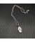 David Yurman همسة تميمة 18K الذهب الأبيض مع الذهب الماس و الياقوت الأزرق 24.6 ملم