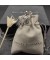 David Yurman الذهب الأقراط الفضة الاسترليني مع الماس 19mm