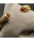 David Yurman المرأة الكلاسيكية كابل الكفة سوار الذهب الأصفر عيار 18 قيراط مع الشمبانيا الماس 7mm