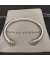 David Yurman المرأة الكلاسيكية كابل سوار الكفة الفضة الاسترليني مع الذهب الأصفر عيار 14 قيراط 5mm