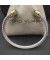 David Yurman المرأة الكلاسيكية كابل سوار الكفة الفضة الاسترليني مع 18K الذهب الأصفر و الأزرق توباز 5mm