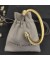 David Yurman المرأة الكلاسيكية Cablespira سوار الكفة 18K الذهب الأصفر مع الماس 7mm