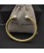 David Yurman المرأة الكلاسيكية Cablespira الكفة سوار الذهب الأصفر عيار 18 قيراط مع اللؤلؤ والماس 5mm