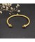 David Yurman المرأة الكلاسيكية Cablespira سوار الكفة 18K الذهب الأصفر مع الماس الأصفر 5mm