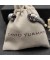 David Yurman المرأة الكلاسيكية Cablespira سوار الكفة الفضة الاسترليني مع الأرجواني الماس 7mm
