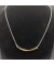 David Yurman المرأة كروس شريط قلادة قلادة من الفضة الاسترليني مع الذهب الأصفر عيار 18 قيراط