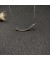 David Yurman المرأة كروس شريط قلادة قلادة من الفضة الاسترليني مع الذهب الأصفر عيار 18 قيراط