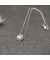 David Yurman المرأة اللانهاية قلادة قلادة من الفضة الاسترليني مع الذهب الماس 7mm
