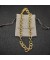 David Yurman المرأة البيضاوي رابط سلسلة قلادة 18K الذهب الأصفر 16mm