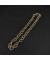 David Yurman المرأة البيضاوي رابط سلسلة قلادة الفضة الاسترليني مع 18K الذهب الأصفر 16mm