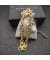 David Yurman المرأة البيضاوي رابط سلسلة قلادة الفضة الاسترليني مع 18K الذهب الأصفر 16mm