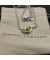 David Yurman المرأة صغيرتي كابل ربط قلادة قلادة من الفضة الاسترليني مع الذهب الأصفر عيار 14 قيراط 15mm