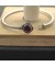 David Yurman المرأة صغيرتي سيدة سوار من الفضة الاسترليني مع الماس الأحمر 3mm