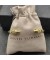 David Yurman المرأة صغيرتي هيلانة الكلاسيكية كابل سوار الكفة الفضة الاسترليني مع 18K الذهب الأصفر قباب الذهب والماس 4mm