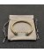 David Yurman المرأة النهضة Cablespira الكفة سوار الذهب الأصفر عيار 18 قيراط مع الأزرق عقيق اخضر 5mm