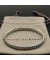 David Yurman المرأة منحوت كابل 18K سوار الذهب الأبيض مع الماس 6.2 ملم