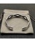 David Yurman المرأة زجزاج ستاكس الصف الثاني الكفة سوار من الفضة الاسترليني مع الماس 13mm