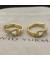 David Yurman الذهب الأصفر Buttonwire الأقراط