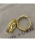 David Yurman الذهب الأصفر Buttonwire الأقراط
