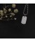 David Yurman الرجال شيفرون الوسم قلادة من الفضة الاسترليني مع الماس 35mm