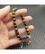 David Yurman الرجال الروحية الخرز سوار الفضة الاسترليني مع عين النمر 8mm