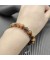 David Yurman الرجال الروحية الخرز سوار الفضة الاسترليني مع عين النمر 8mm