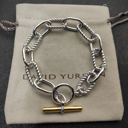 David Yurman المرأة ماديسون تبديل سوار الفضة الاسترليني مع 18K الذهب الأصفر 11mm
