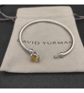 David Yurman المرأة صغيرتي سيدة سوار من الفضة الاسترليني مع السترين 3mm