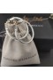 David Yurman Cablespira Hoop Náušnice Stříbro Prodej 42.3 mm