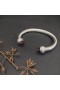David Yurman Dámské Klasické Kabelové Manžetový Knoflíček Sterling Silver, s Granát a Diamanty 7mm
