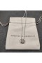 David Yurman Dámské Infinity Přívěskem Náhrdelník Sterling silver s Šampaňským Citrín 7mm