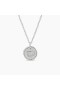 David Yurman Dámské Počáteční Charm Náhrdelník Sterling Silver s Diamond D