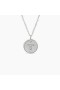 David Yurman Dámské Počáteční Charm Náhrdelník Sterling Silver s Diamond T