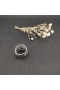 David Yurman Crossover Ring Sterling Sølv med 18K Gul Guld 17,8 mm