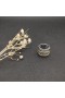 David Yurman Crossover Ring Sterling Sølv med 18K Gul Guld 17,8 mm