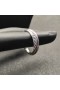 David Yurman Crossover To Rækken Ring i Sterling Sølv med 14 KT Gul Guld 7.4 mm