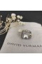 David Yurman Double X Crossover Ring Sterling Sølv med 18K Gul Guld 13mm