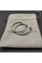 David Yurman Pavé Hoop Øreringe Sterling Sølv med Diamanter 19mm