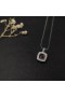 David Yurman Kvinders Albion Vedhæng Sterling Sølv med Ametyst og Diamanter 11mm