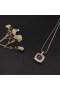 David Yurman Kvinders Albion Vedhæng Sterling Sølv med Ametyst og Diamanter 11mm
