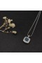 David Yurman Kvinders Albion Vedhæng Sterling Sølv med Blå Topas og Diamanter 11mm