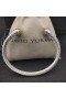 David Yurman Kvinders Klassiske Kabel-Cuff Bracelet Sterling Sølv med Gule Diamanter 5mm