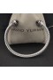 David Yurman Women ' s Classic Cablespira Cuff Bracelet Sterling Sølv med Rød Diamanter 5mm