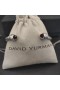 David Yurman Women ' s Classic Cablespira Cuff Bracelet Sterling Sølv med Rød Diamanter 5mm