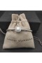 David Yurman Women ' s Classic Cablespira Station Cuff Bracelet Sterling Sølv med Hvid Agat og Diamanter 4mm