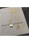 David Yurman Kvinder ' s Cross Amulet, 18K Gul Guld Med Diamanter 11mm