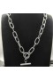 David Yurman Kvinders Madison Skifte Kæde Halskæde Sterling Sølv med Diamanter 11mm