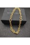 David Yurman Kvinders Oval Link Kæde Halskæde i 18K Gul Guld 16mm